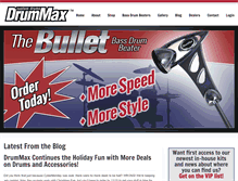 Tablet Screenshot of drummax.com